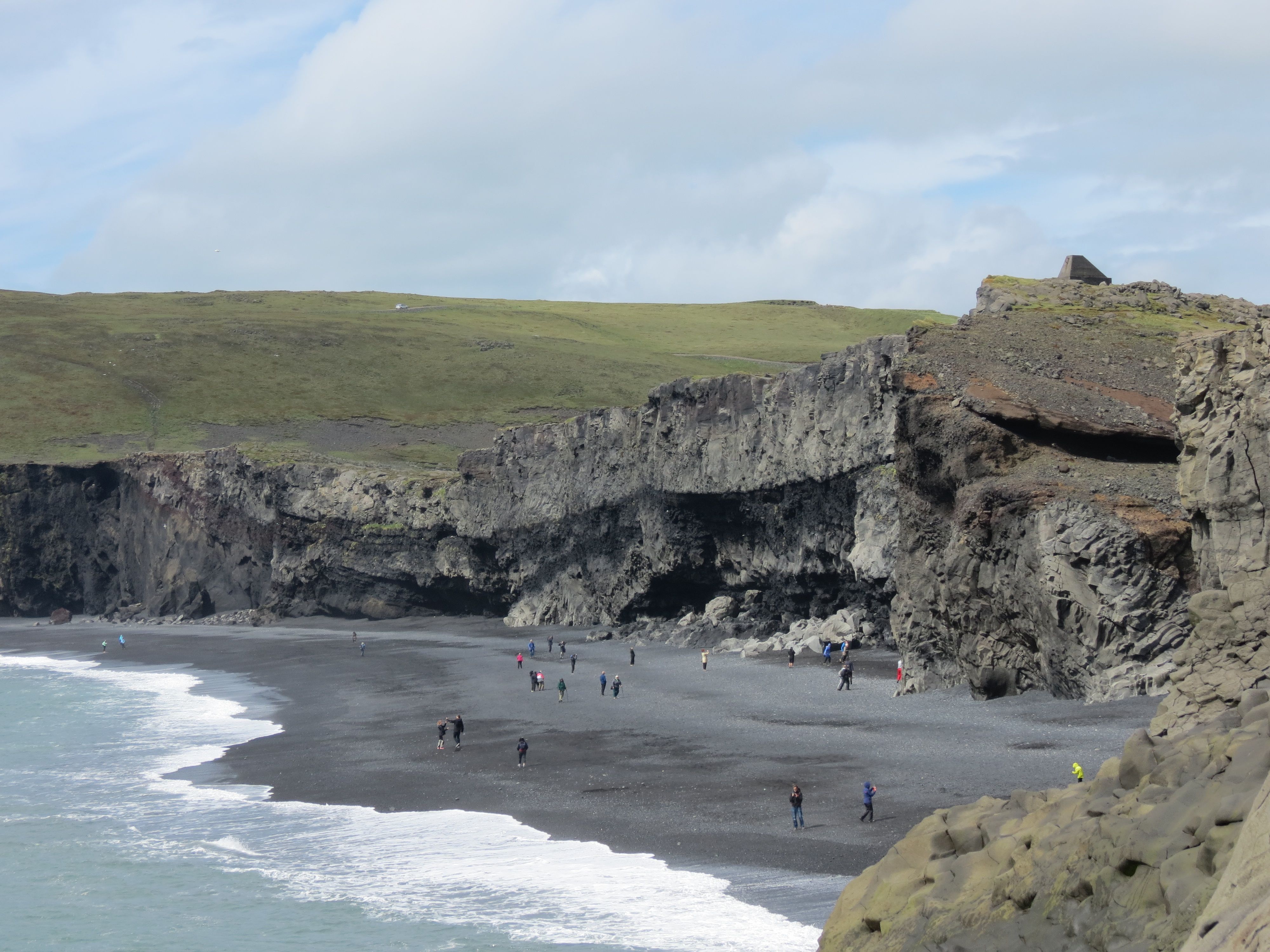 Dyrholaey beach