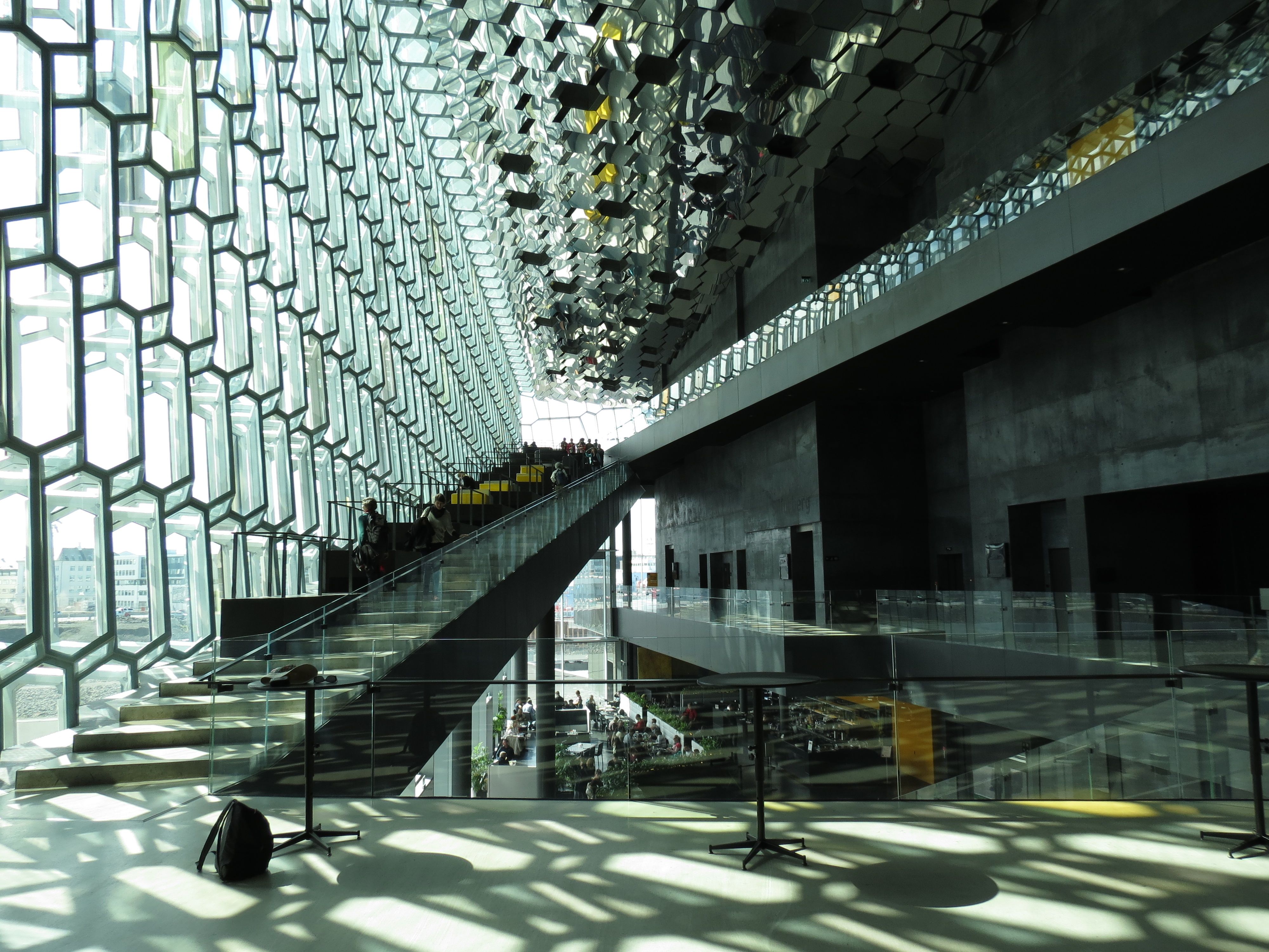 Inside the Harpa