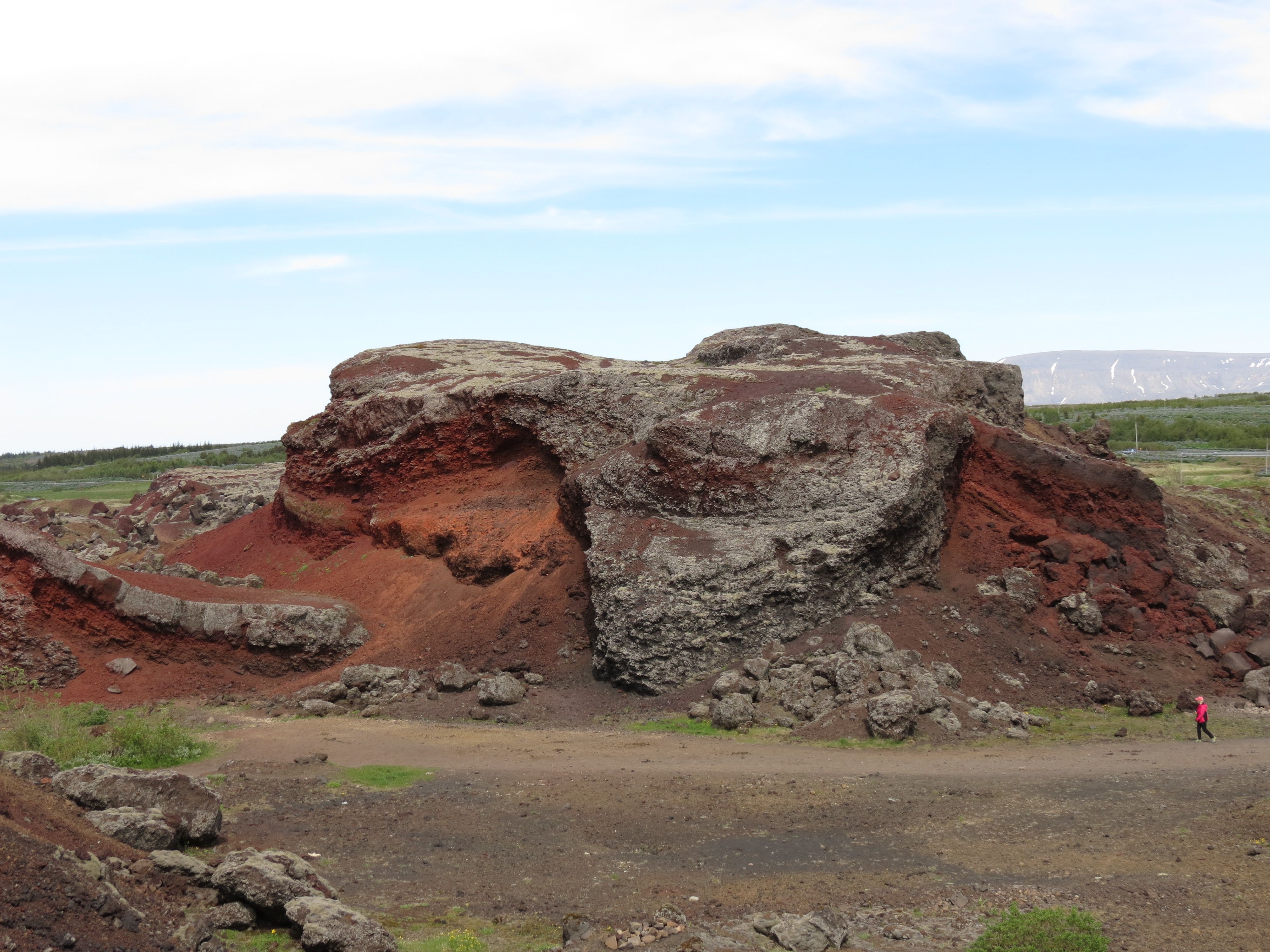 Pseudocrater outside Reykjavic