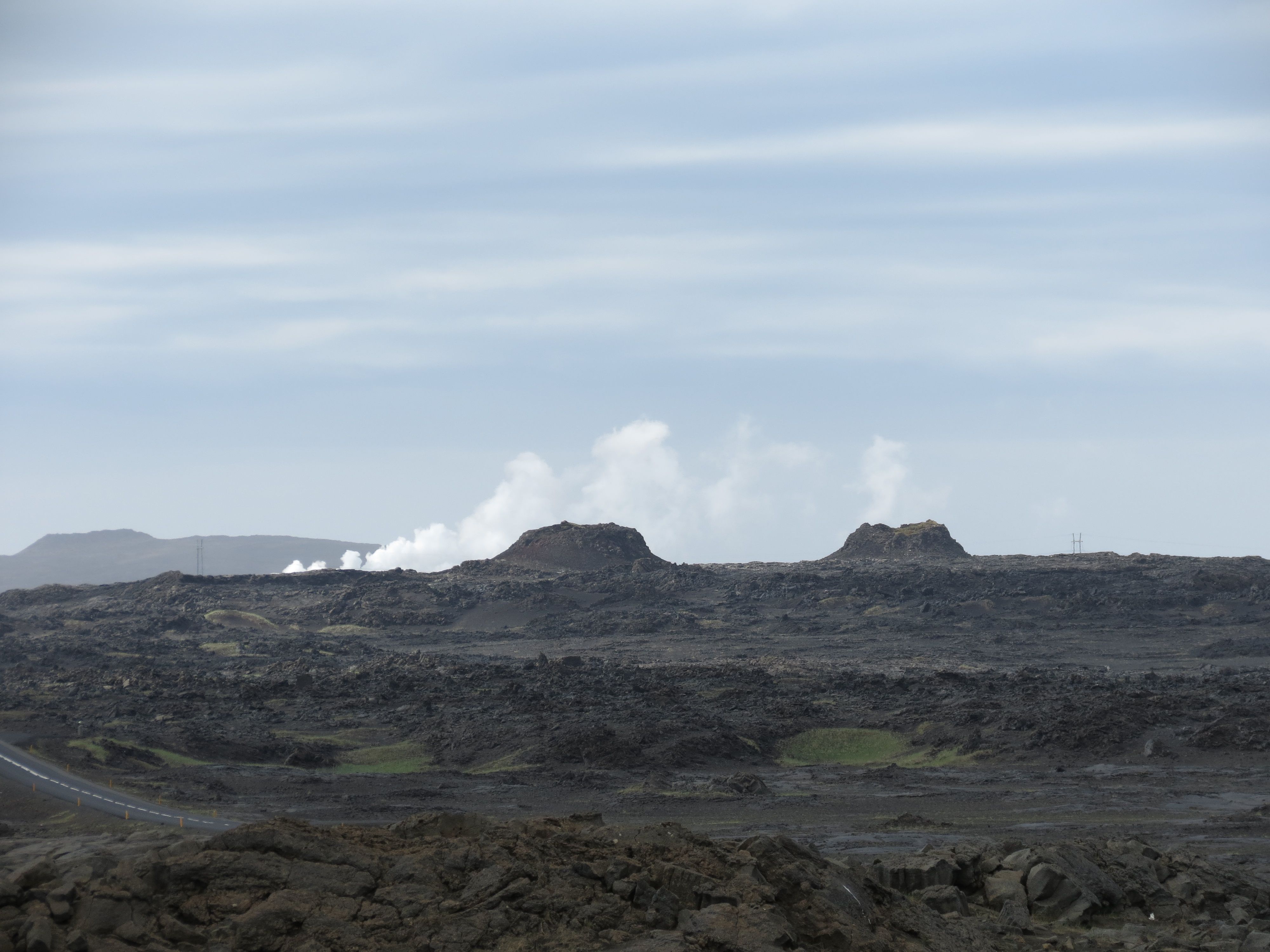 Spattercones from a distance