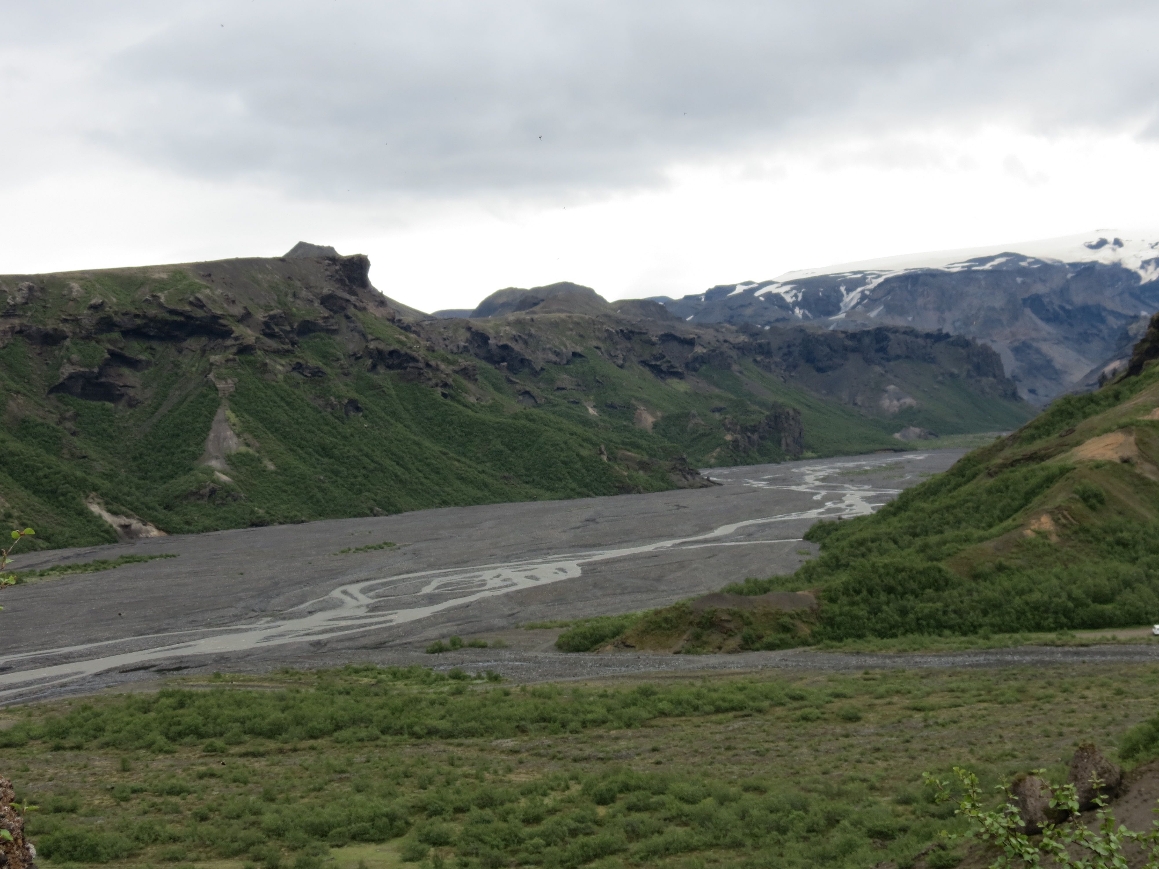 Thorsmork and Katla's icecap