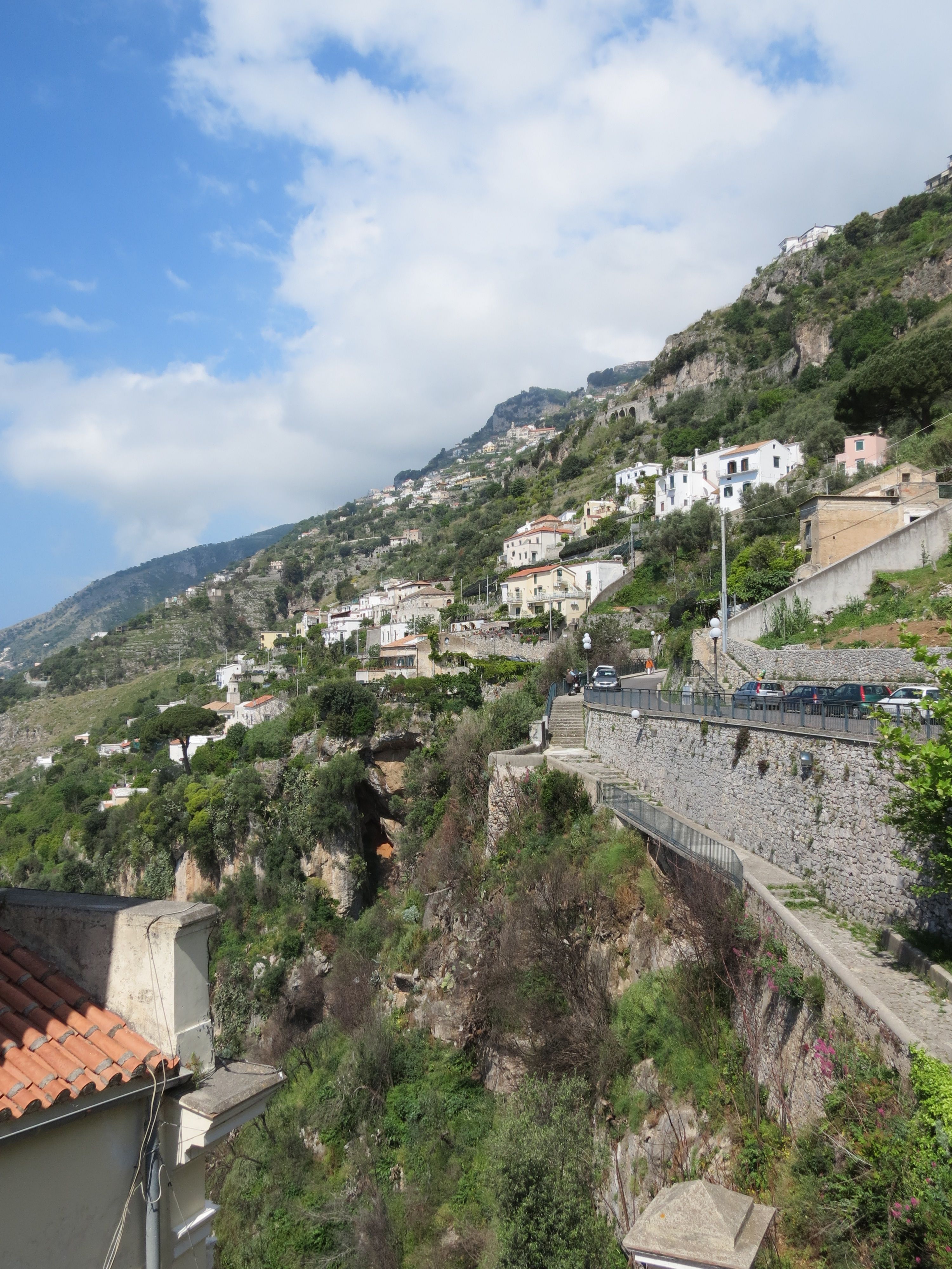 Start of our hike at Agerola