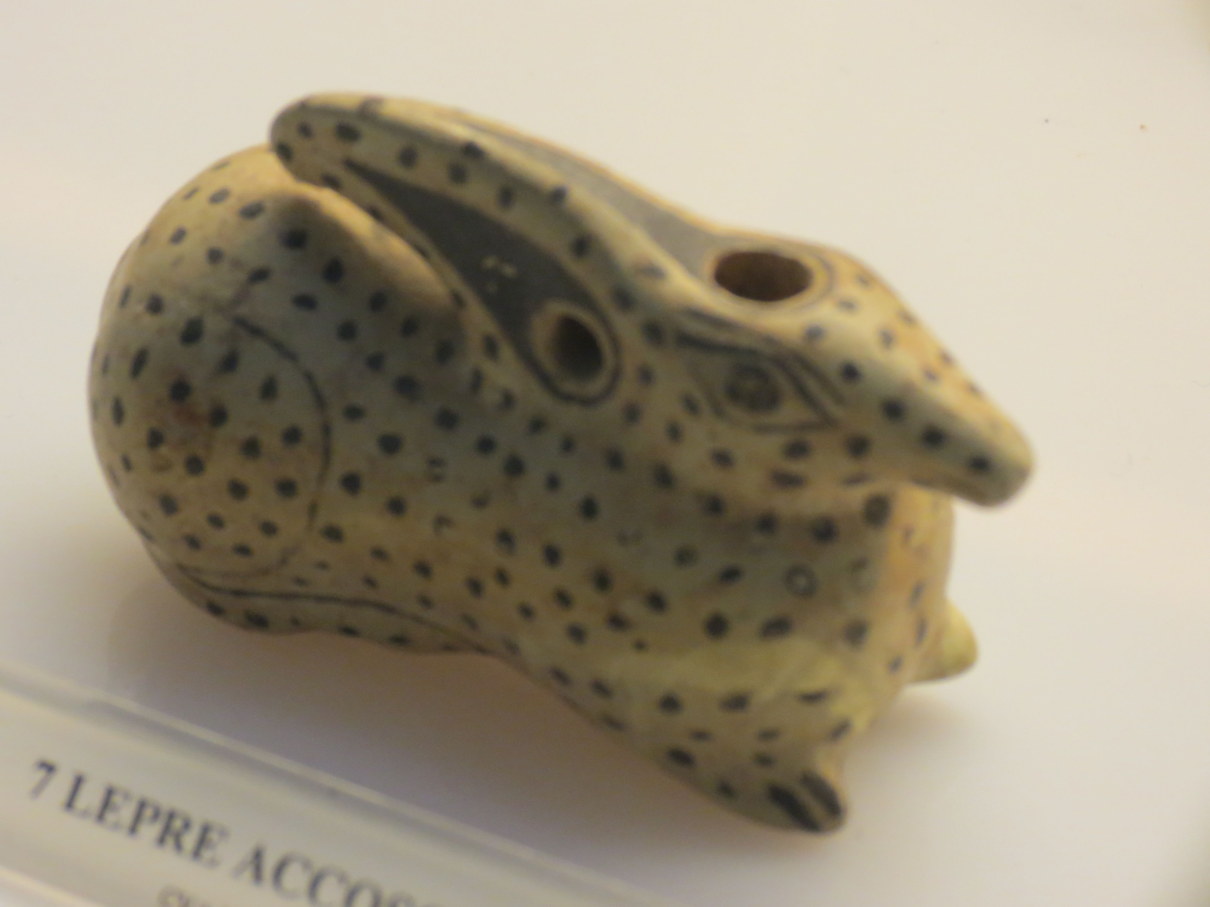 Rabbit ceramic sculpture