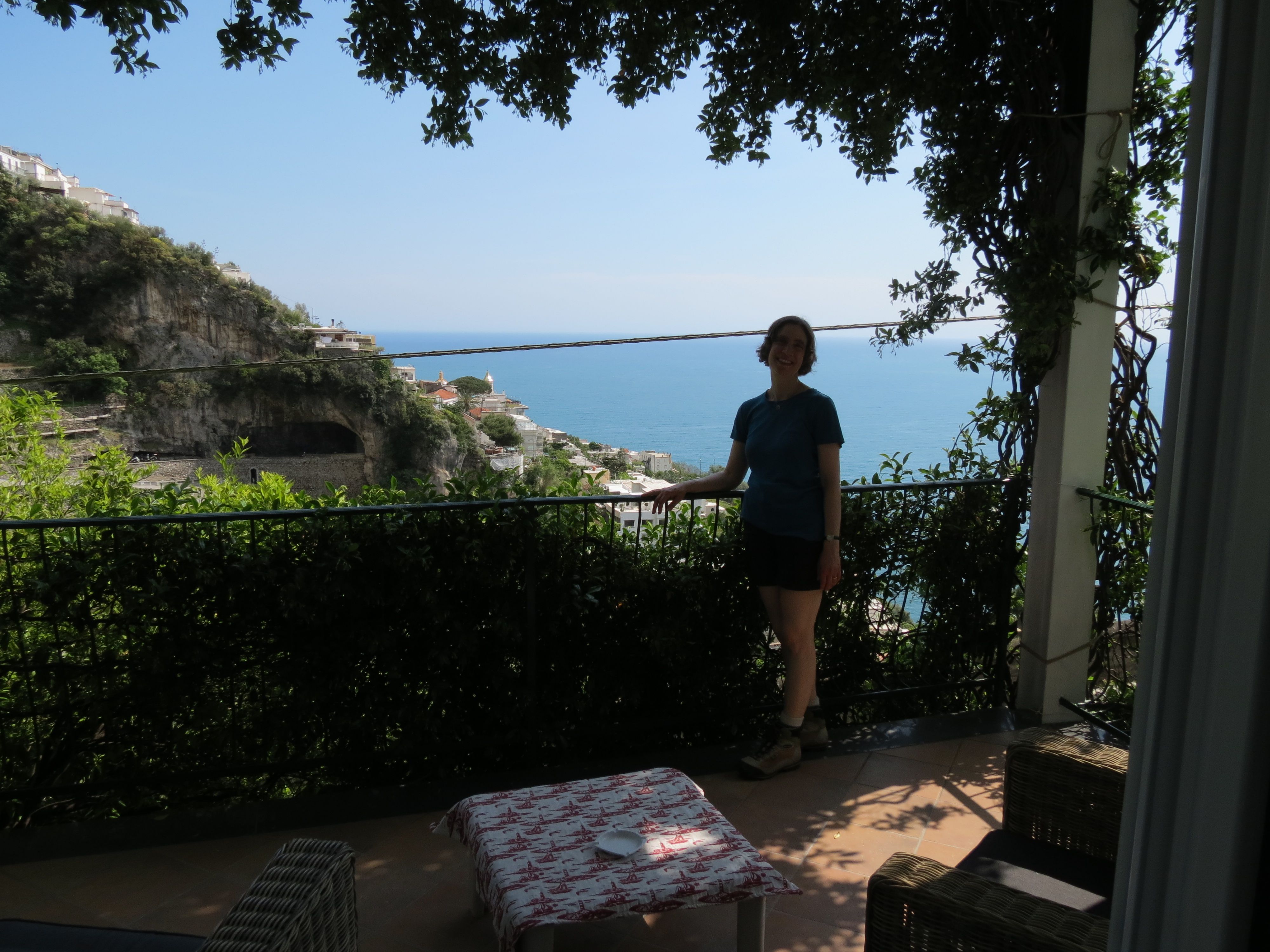 Balcony of the Pellegrino hotel