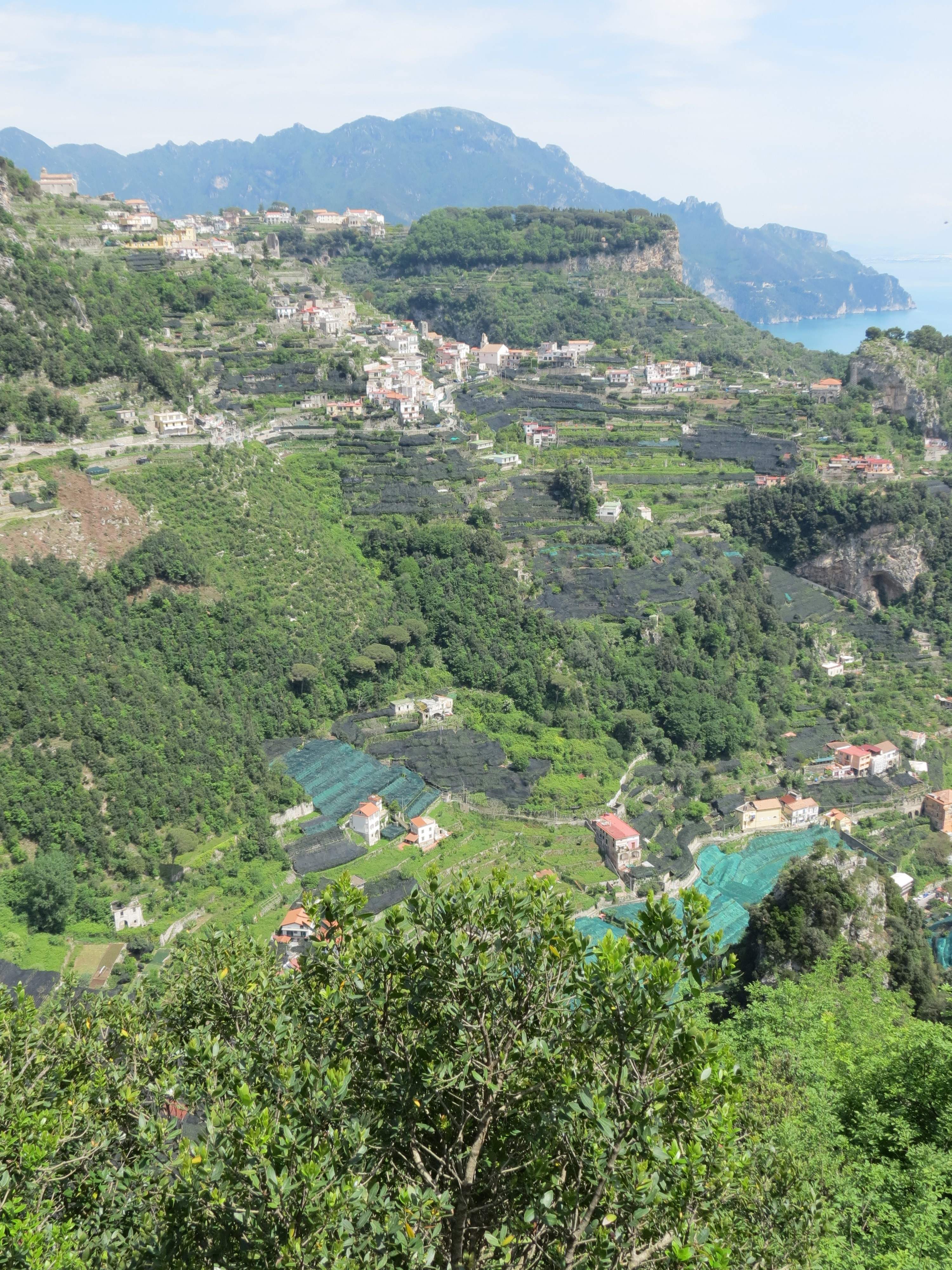 Looking at Ravello from Pogerola
